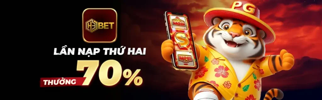 Tham gia H3Bet.win để tận hưởng kho trò chơi đa dạng và cơ hội thắng lớn mỗi ngày!