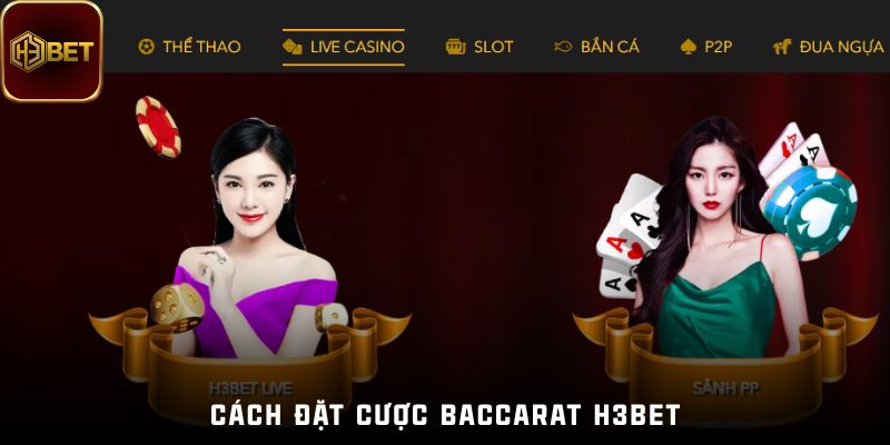 Cách cược baccarat H3bet như thế nào