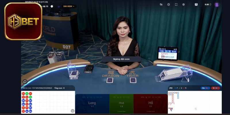 Tỷ lệ thắng của các cửa cược Rồng Hổ H3bet