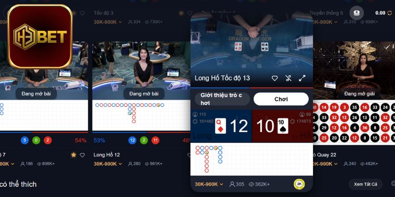 Vì sao game Rồng Hổ H3bet lại hot đến thế?